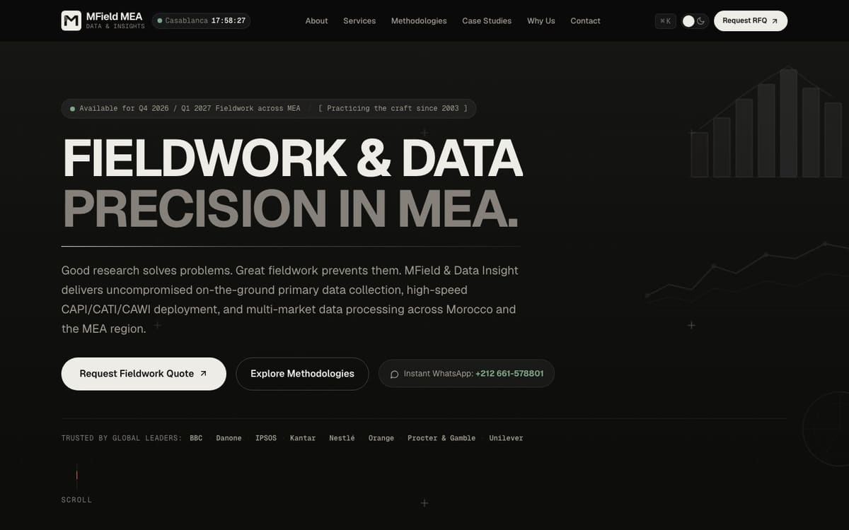 MField & Data Insight — homepage